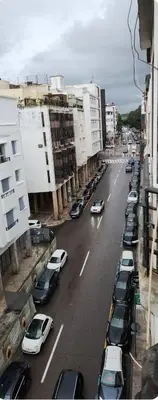 a group of cars parked on a city street at Hassan in Rabat