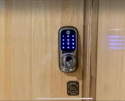 a door opener with a remote control on it at Anfa City in Casablanca