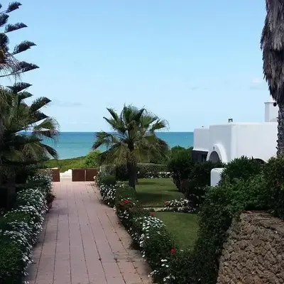 Villa meublée face à la mer