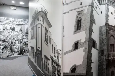 a rendering of a building with a view of a city at Manzil Hotel in Casablanca