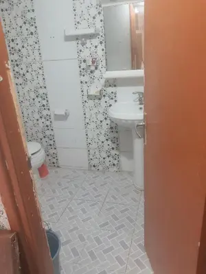a bathroom with a sink and a toilet at Aznavour room in Casablanca