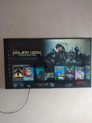 a television screen with several movies on it at La Perle in Casablanca
