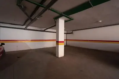 a room with a pole in the middle of a building at Metropolitan 06-Two Bedrooms - Cavalli Luxury Flat in Casablanca