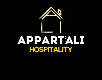 a logo for an apartmenthospitalhospital at Maarif Top Floor - 2 Bedrooms - By AppartAli in Casablanca
