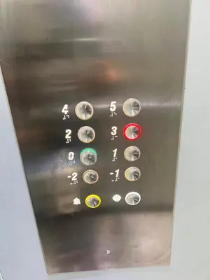 a close up of the control panel of a microwave at CHIC & COZY appartement très calme in Casablanca